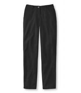 Bayside Twill Pants, Favorite Fit Plain Front Hidden Comfort Waist Misses