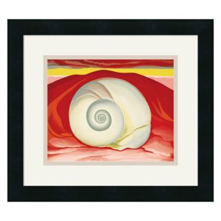 J and S Framing LLC Red Hills with White Shell, 1938 Framed Wall Art   16.12W x
