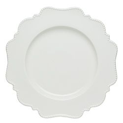 Red Vanilla Pinpoint White Salad Plates (set Of 6) (WhiteMaterials: PorcelainDimensions: 8 inches wideCare instructions: Dishwasher and microwave safe, oven safe to 200 degrees FSet of 6 )