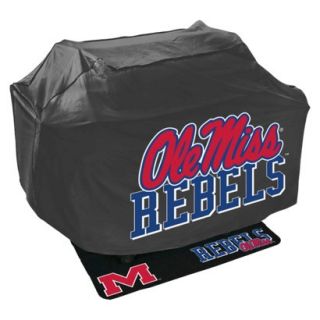 Mr. Bar B Q   NCAA   Grill Cover and Grill Mat Set, University of Mississippi