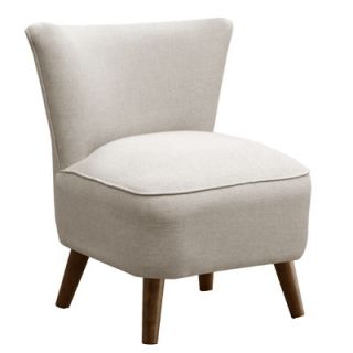 Skyline Furniture Mid Century Slipper Chair 99 1LNN Color: Talc