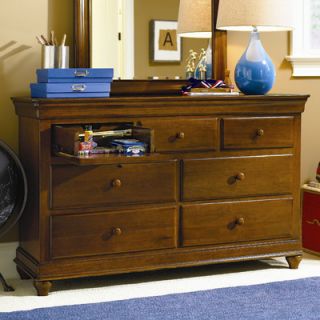SmartStuff Furniture Classics 7 Drawer Dresser 1311002 / 131A002 Finish Sadd