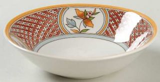 Villeroy & Boch Normandie Coupe Cereal Bowl, Fine China Dinnerware   Brown Weave