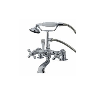 Elements of Design DT2041AX St. Louis Clawfoot Tub Filler With Hand Shower