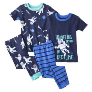 Just One You by Carters Infant Toddler Boys 4 Piece Short Sleeve Astronaut