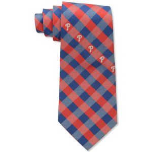 Philadelphia Phillies Eagles Wings Polyester Checked Tie