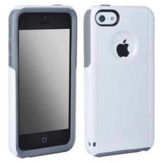 Otterbox Commuter Cell Phone Case for iPhone 5C   White (41952TGR)