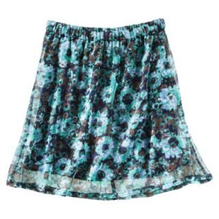 Mossimo Supply Co. Juniors Chiffon Crinkle Skirt   Flag Blue M(7 9)
