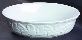 Lenox China Garden Vines 10 Oval Vegetable Bowl, Fine China Dinnerware   Casual