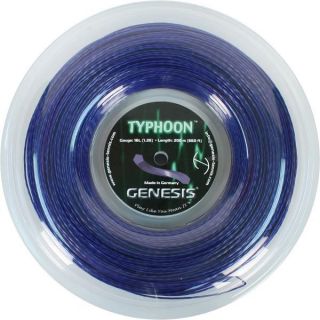 Genesis Typhoon 16L Blue Reel Tennis String  Blue