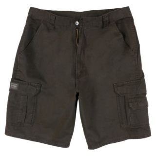 Wrangler Mens Cargo Shorts   Chocolate 34