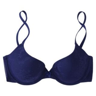 Gilligan & OMalley Womens Favorite Lace Lightly Lined Bra   Oxygen Blue 34DD