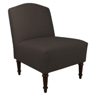 Skyline Upholstered Chair Ecom Camel Back Chair 32 1 Linen Charcoal Upholstered