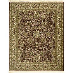 Nourison Persian Traditions Red Accent Rug (23 X 41) (blackPattern orientalMeasures 1/2 inch thickTip We recommend the use of a non skid pad to keep the rug in place on smooth surfaces.All rug sizes are approximate. Due to the difference of monitor colo