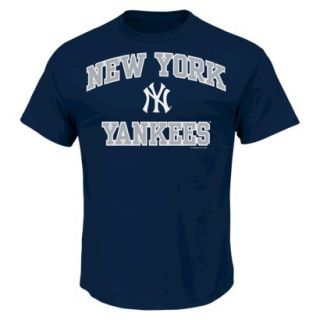 MLB Mens New York Yankees T Shirt   Navy (L)