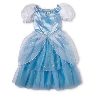 Disney Cinderella Costume   Girls 2 10, Blue, Girls