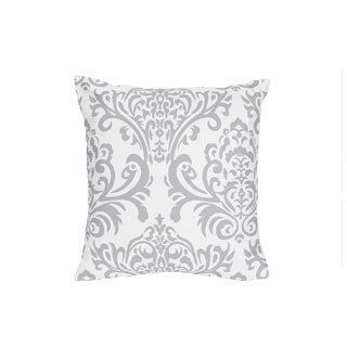 Sweet Jojo Designs Grey/ White Elizabeth Decorative Accent Throw Pillow (Grey, whiteShip time: 1 2 business daysReturnable: YesExpeditable: YesThe digital images we display have the most accurate color possible. However, due to differences in computer mon