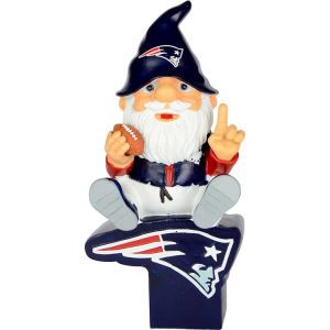 New England Patriots Forever Collectibles Gnome Sitting on Logo