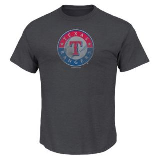 MLB Mens Texas Rangers T Shirt   Grey (L)