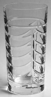Tiffany Swag Highball Glass   Cut Swag Design On Bowl