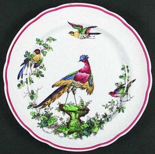 Spode Chelsea Bird/Black Bird Dinner Plate, Fine China Dinnerware   Birds & Flow