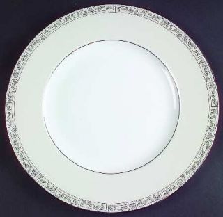 Lenox China Kensington Square Dinner Plate, Fine China Dinnerware   Classics, Wh