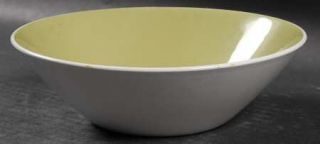 Mikasa Green Coupe Cereal Bowl, Fine China Dinnerware   Cerastone, All Green, Sm