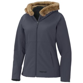 Marmot Furlong Soft Shell Jacket (For Women)   BLACK (S )