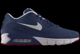 Nike Air Max 90 NM EM (FFF   France) iD Custom Kids Shoes (6y)   Blue