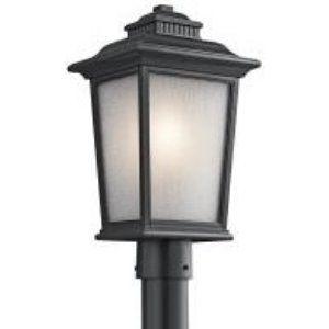 Kichler KIC 49442BK Weatherly Outdoor Post Lantern