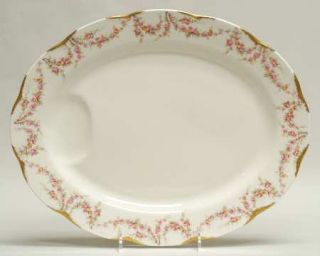 Haviland Varenne (New York) 14 Oval Serving Platter, Fine China Dinnerware   Ne