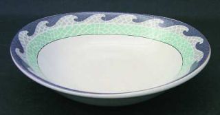 Sango Coquille Coupe Soup Bowl, Fine China Dinnerware   Seahorse, Shells,   Mult