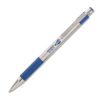 Zebra G301 Roller Ball Retractable Gel Pen Blue Ink Medium Point (Stainless, BlueWeight 5 ouncesModel G301Pack of 1Pocket Clip Yes Refillable YesRetractable YesTip Type RollerballPoint Size MediumInk Type LiquidDimensions 6 inches long MediumInk
