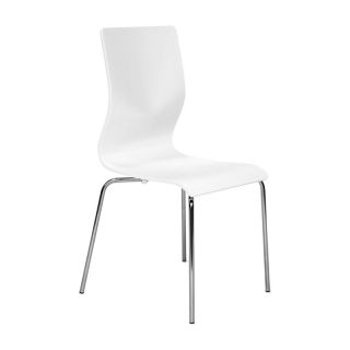 Aeon Furniture Lisi Dining Chairs   Set of 4   White   CA3242 WHITE