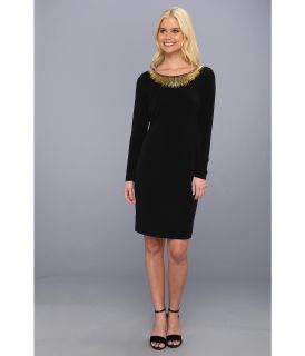 Calvin Klein Embellished Dress CD3A1H37 Womens Dress (Black)