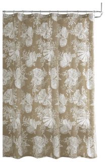 Sea Blossoms Shower Curtain