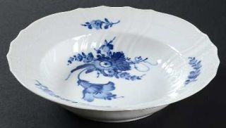 Royal Copenhagen Blue Flowers Large Rim Soup Bowl, Fine China Dinnerware   Curve