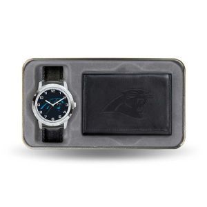 Carolina Panthers Rico Industries Watch and Wallet Gift Set