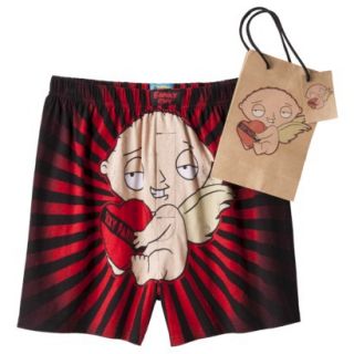 Mens Family Guy Boxers with Free Gift Bag   Black S