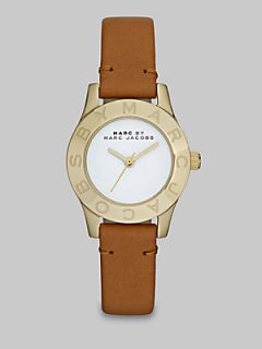Marc by Marc Jacobs Logo Goldtone Watch   Gold