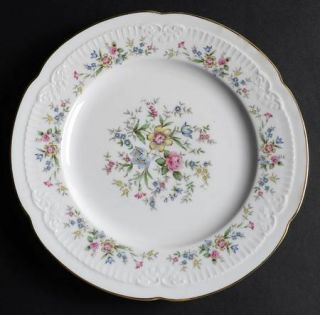 Franconia   Krautheim Isabelle Salad Plate, Fine China Dinnerware   Embossed,Flo