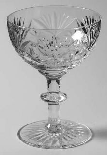 Webb Corbett Prince Regent Cordial Glass   Cut Bowl And Base