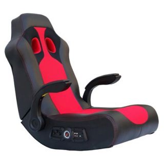 Gaming Chair: X Rocker Gaming Chair   Black/Red