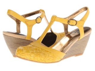 BC Footwear Drop Everything Womens Wedge Shoes (Yellow)