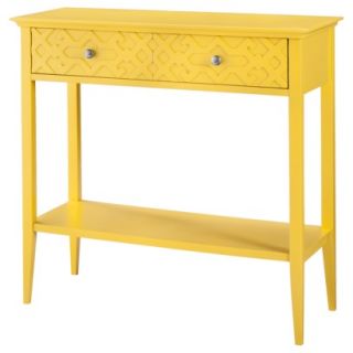 Console Table Threshold™ Console Table Fretwork   Summer Wheat