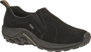 Mens Merrell Jungle Moc Waterproof   Black Slip on Shoes