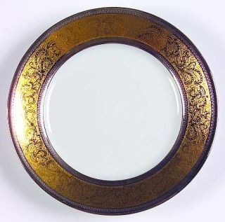 Faberge Grand Palais Gold Bread & Butter Plate, Fine China Dinnerware   Wide Gol