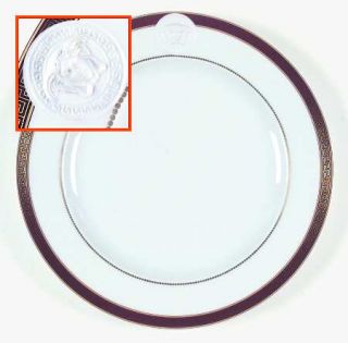 Rosenthal   Continental Medaillon Meandre Marron Dinner Plate, Fine China Dinner