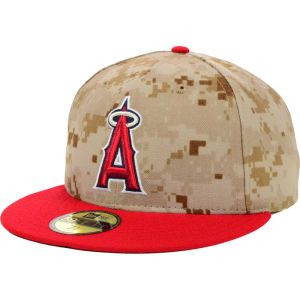 Los Angeles Angels of Anaheim New Era MLB Authentic Collection Stars and Stripes 59FIFTY Cap