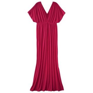 Merona Womens Kimono Maxi Dress   Established Pink   XL